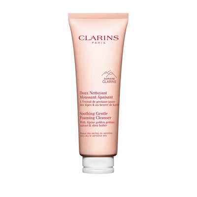 clarins soothing gentle foaming cleanser pieles muy secas 125 ml