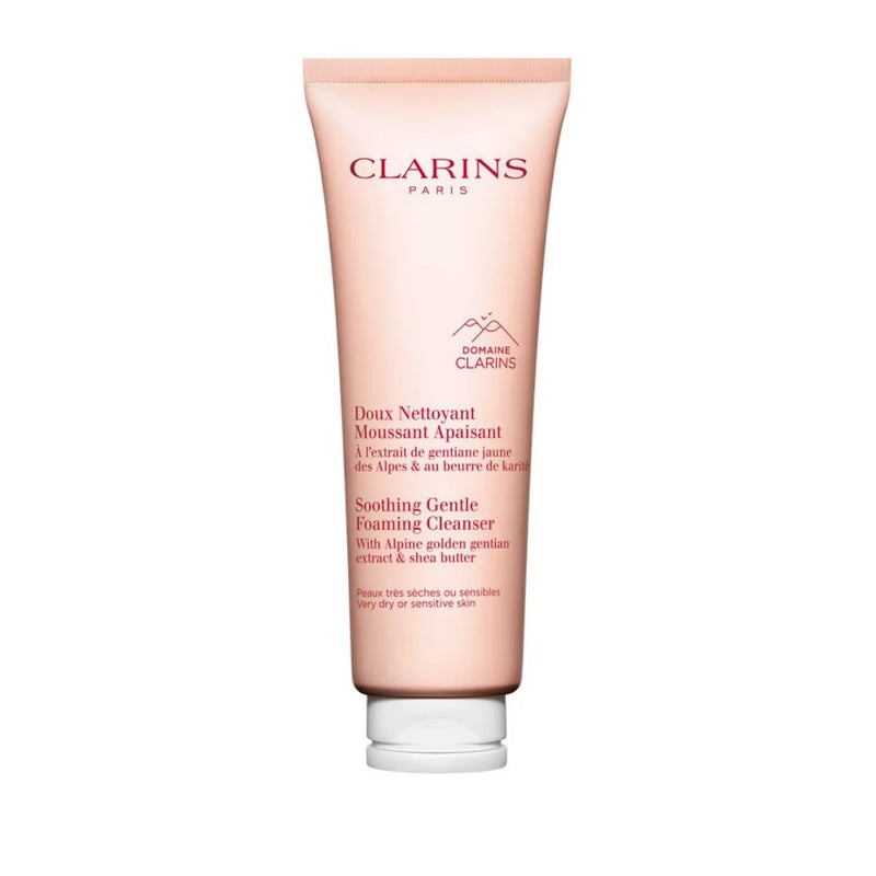 clarins soothing gentle foaming cleanser pieles muy secas 125 ml