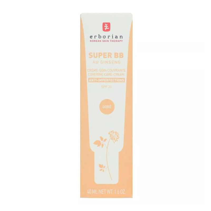 erborian super bb au ginseng crema facial anti-imperfecciones spf20 dore 40ml