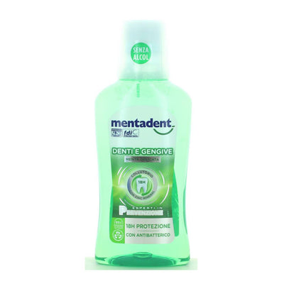 mentadent menta colutorio sin alcohol 300ml