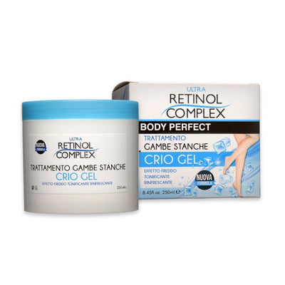 ultra retinol complex body perfect tratamento de piernas crio-gel tonificante 250ml