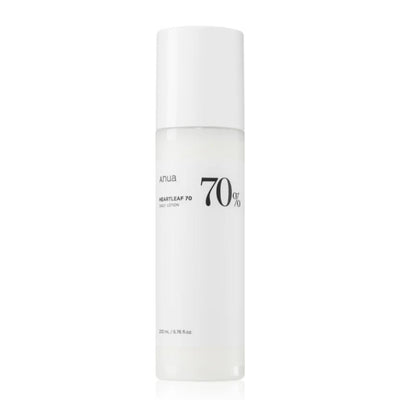 anua heartleaf loção 70% 75ml