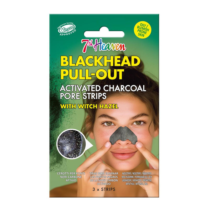 7th heaven blackhead pullout pore strips pack 1un