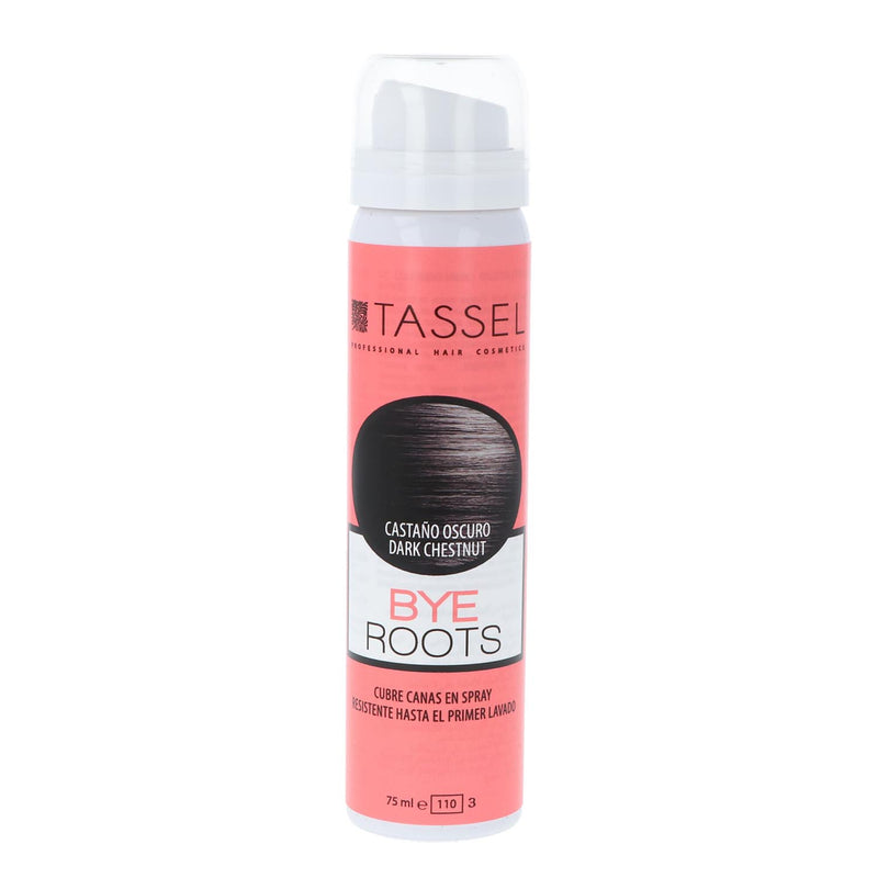 tassel bye roots cubre-canas spray castaño oscuro 75un vaporizador