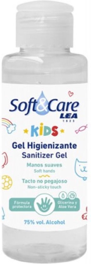 lea soft&care gel higienizante kids 100ml