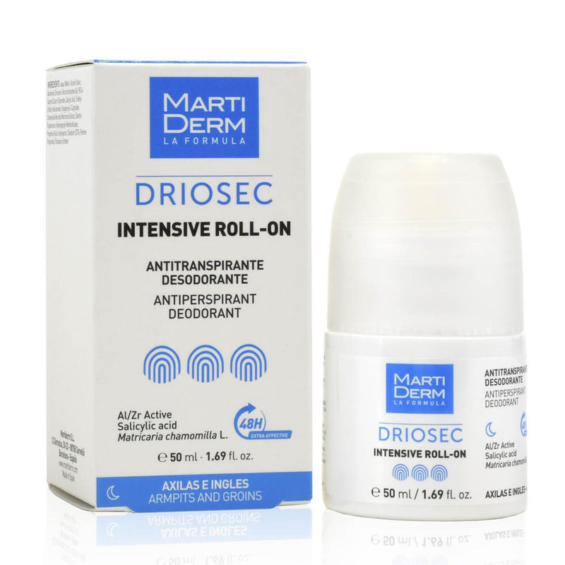 martiderm la formula driosec desodorizante roll-on intensive 1un