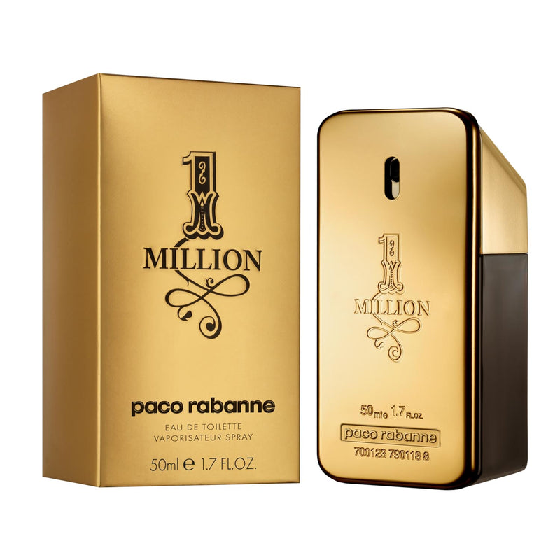 paco rabanne 1 million água de toilette 50ml vaporizador