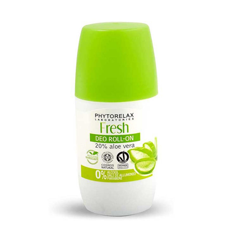 phytorelax fresh desodorizante roll-on aloe sem álcool 50ml