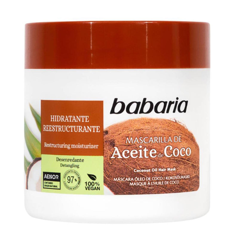 babaria óleo de coco máscara 400ml