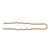 eurostil cabelo bolsa de horquillas invisible bronze 20un