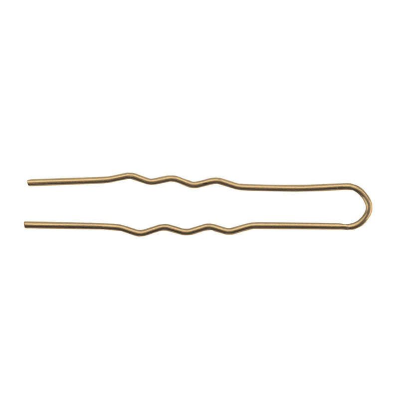 eurostil cabelo bolsa de horquillas invisible bronze 20un