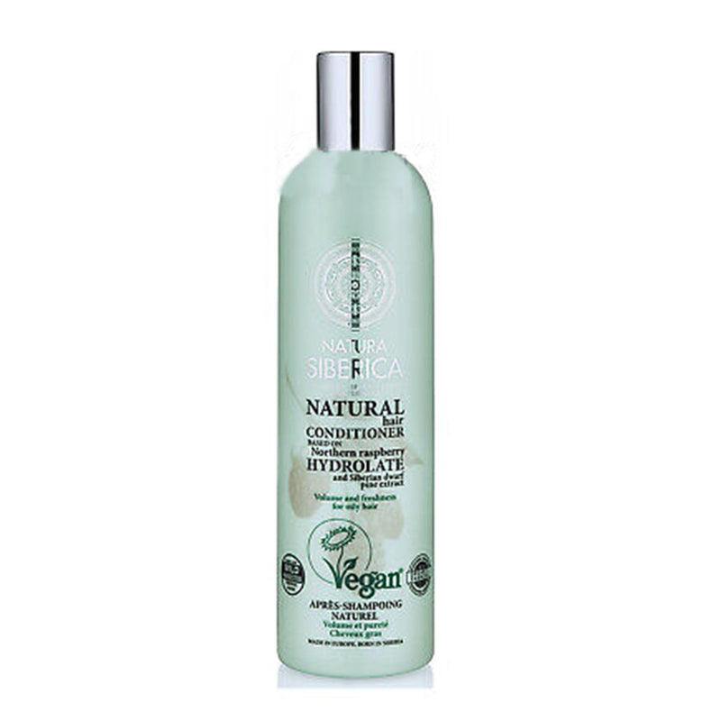 natura siberica balsamo capilar cabelo gaso 400ml