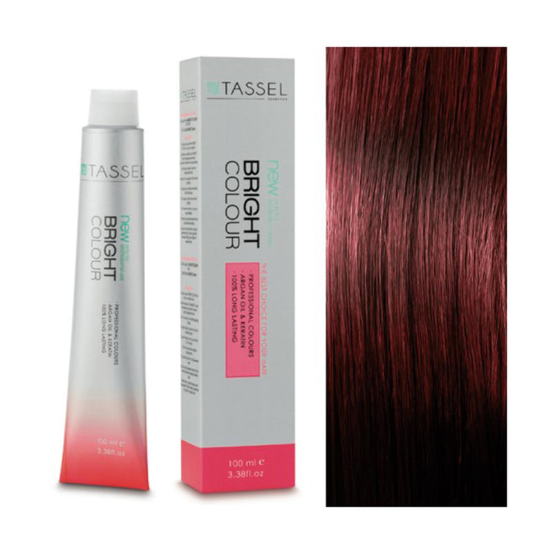 eurostil bright colour tinte 6.64 rubio oscuro rojo cobre 1un