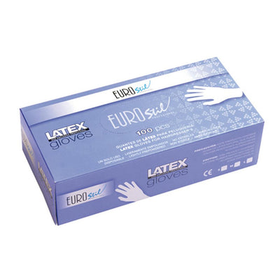 Eurostil Caixa de Luvas de Látex Tamanho Grande – 1 caixa