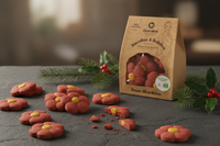 Rosas Albardeiras Biológicas - Biscoitos Artesanais Geocakes 170g